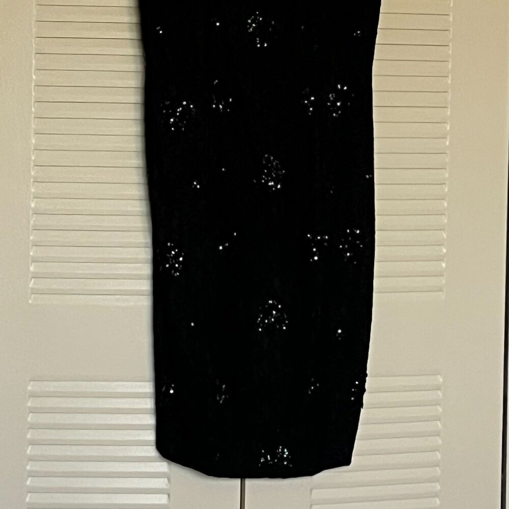 Morton Myles Lace/’Satin’/Sequin Short Coctail Dress* - Picture 2 of 7